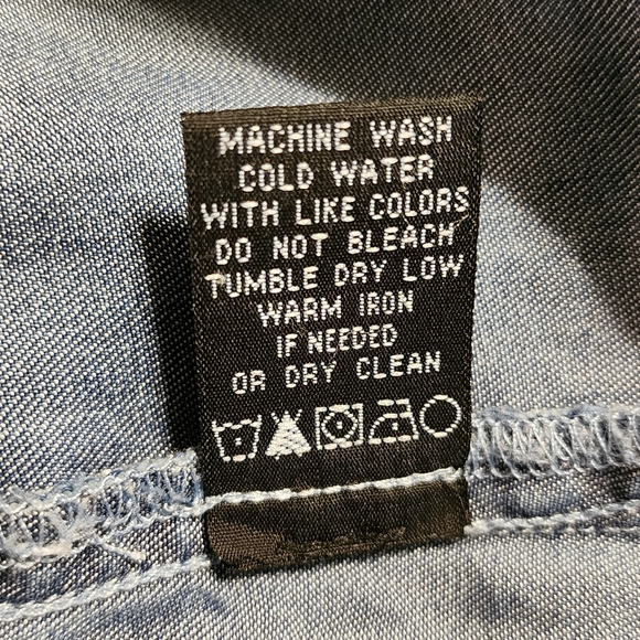 Velvet Heart Denim Cold Shoulder Dress - Picture 10 of 16